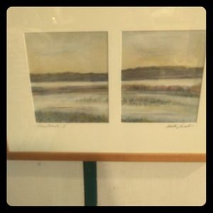 ORIGINAL, SIGNED# 2 BEACH DUNES BY ANITA LAMB